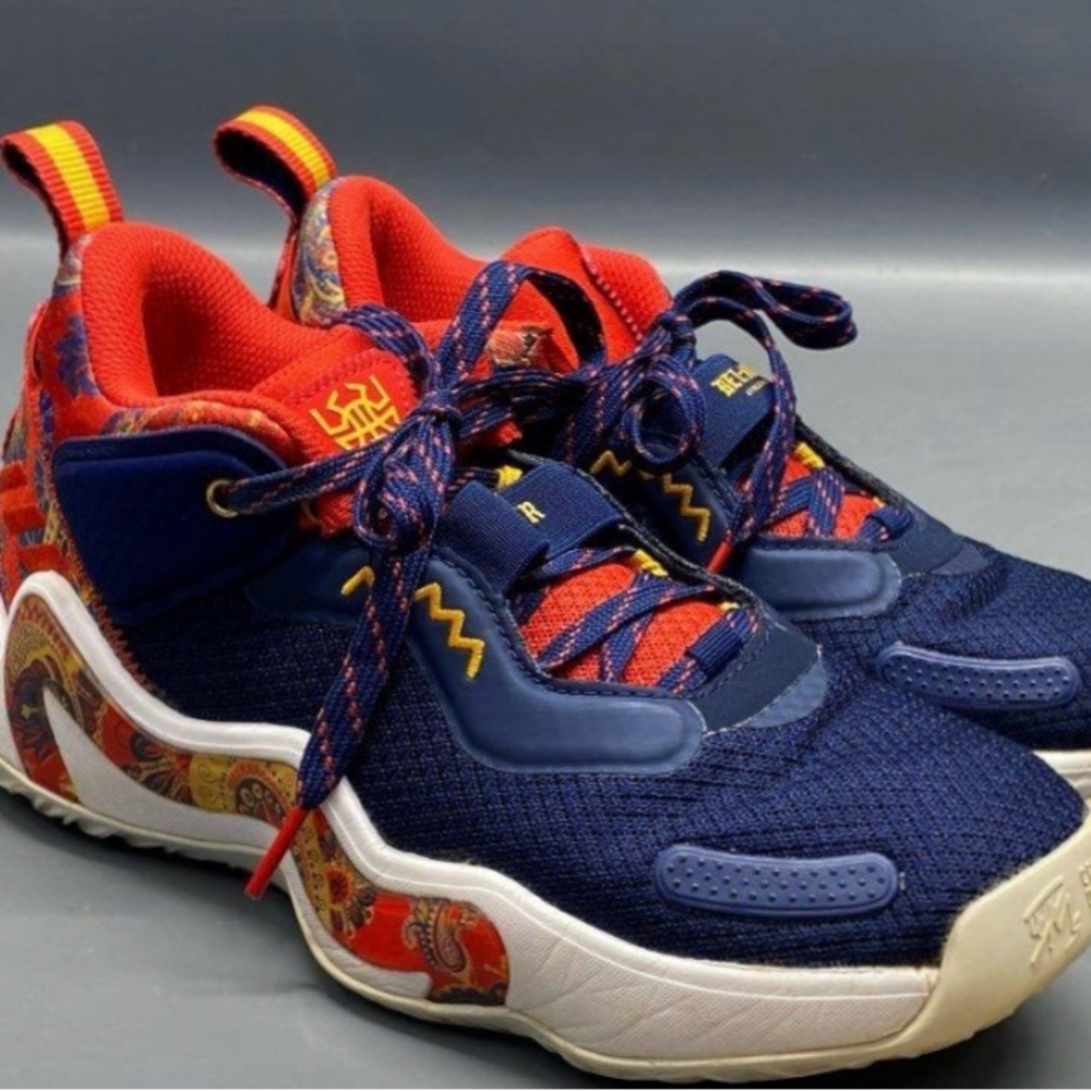 Adidas D.O.N Issue #3 GCA x Bel-Air Athletic Basketball Sneakers Size 6 1/2